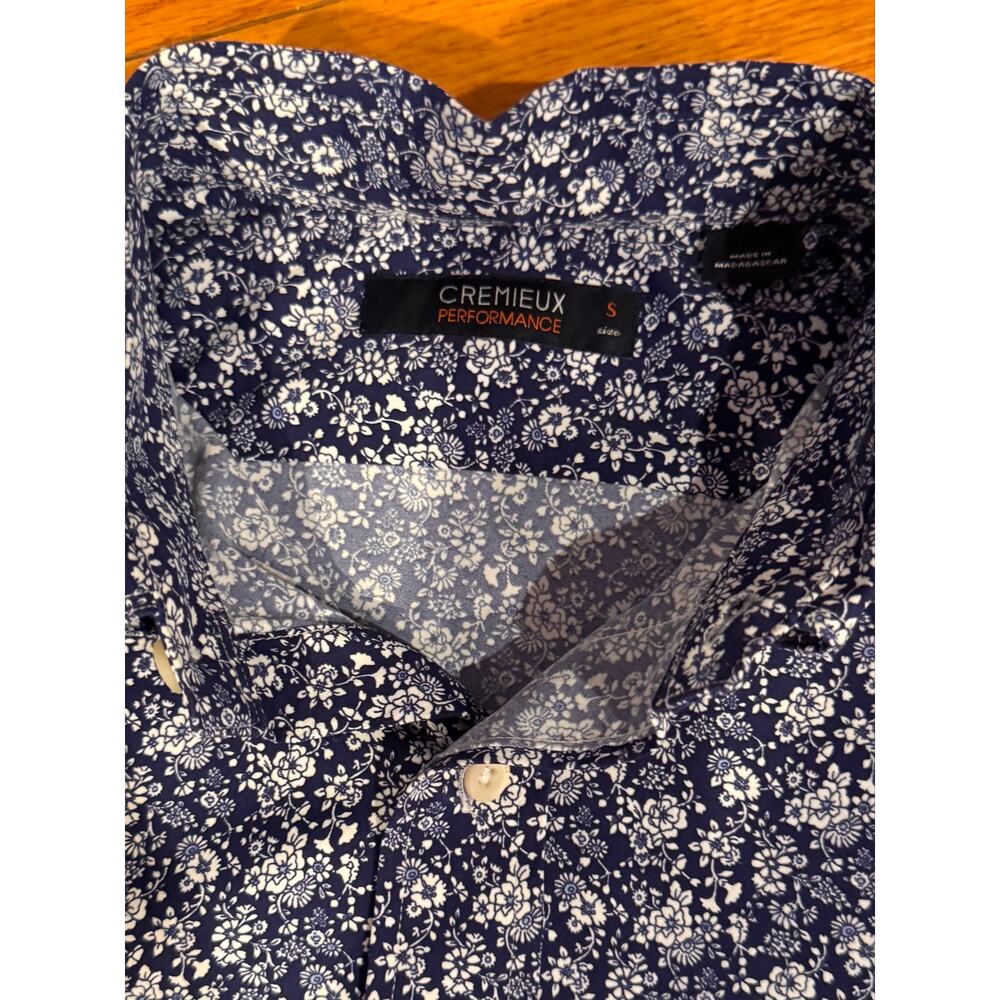 CREMIEUX Performance | Floral Trim Fit Button Up | Small - Picture 7 of 10